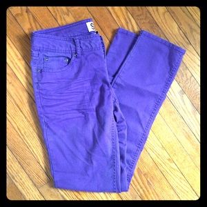 SO Purple Skinny Jeans